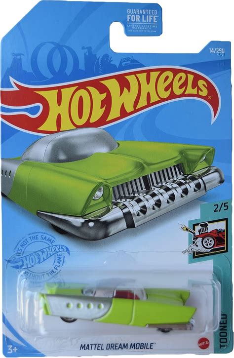 Amazon Hot Wheels Mattel Dream Mobile Tooned Green Toys Games