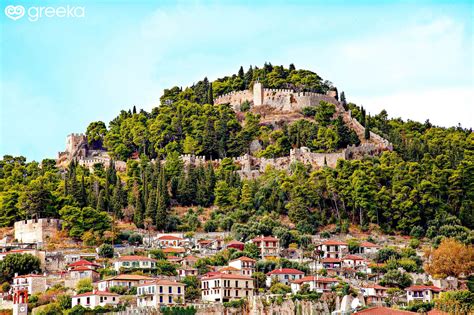 Venetian Castle In Nafpaktos Greece Greeka