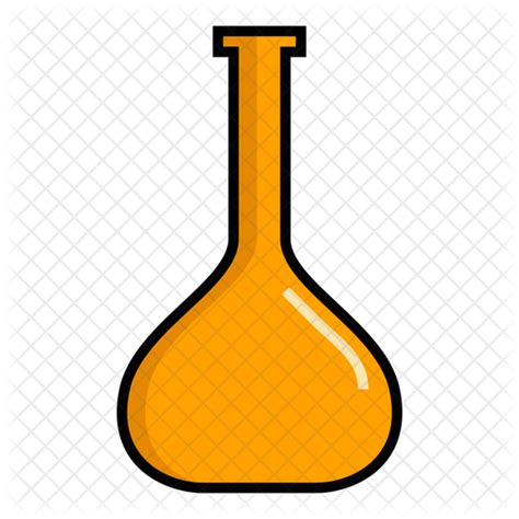 Volumetric Flask Icon Download In Colored Outline Style