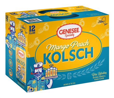 Genesee Brewery Rolls Out New Mango Peach Kolsch Beeralien