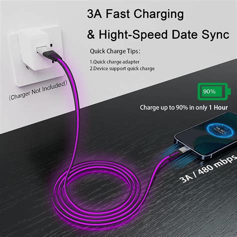 Light Up iPhone Charger