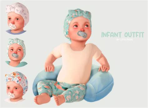Infant Outfit Set Littletodds On Patreon Sims 3 Lotes The Sims 4