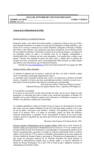 Guia Independencia Pdf