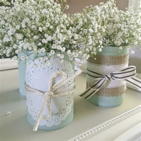 Tin Can Vase Project | White Washed Comfort