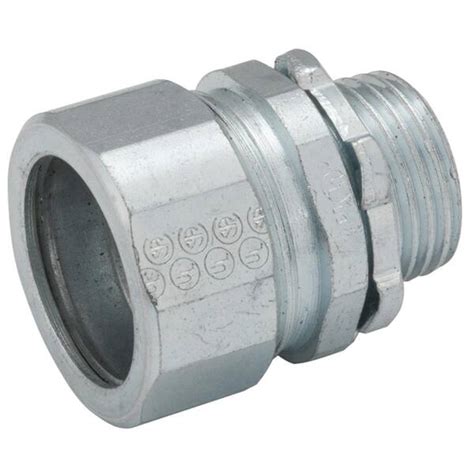 Raco 1 14 In Rigidimc Compression Connector 5 Pack 1805 The Home