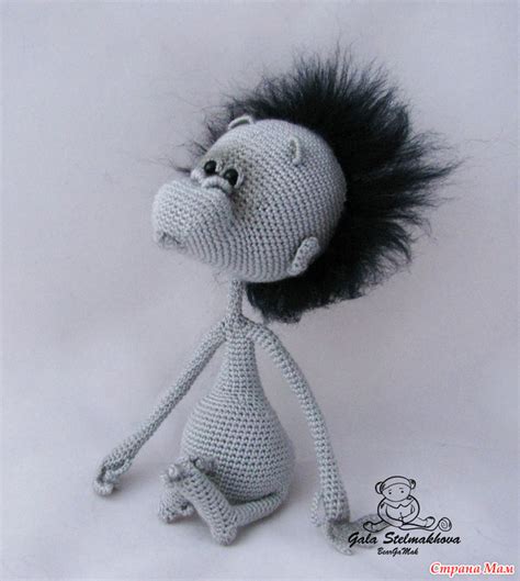 Обезьянка по мк Светланы Перцевой - Страна Мам