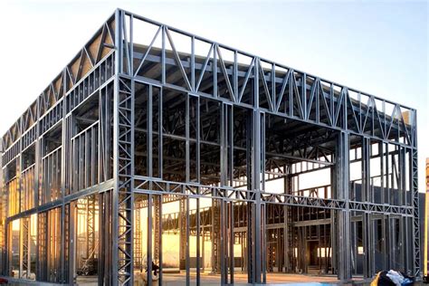 Construction Of Warehouses Industrial Buildings On Light Gauge Steel