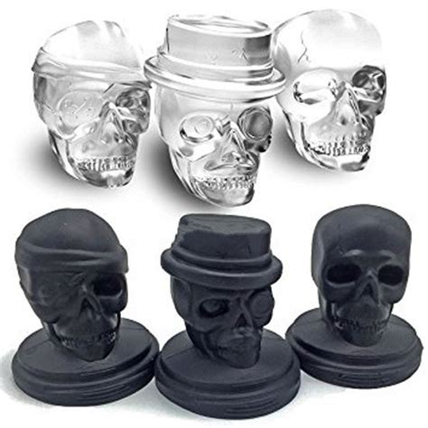 High Quality D Skull Head Ice Cube Mold Home Bar Silicone Etsy