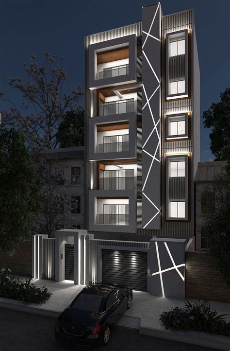 artstation modern facade design