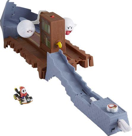 Hot Wheels Mario Kart Boo S Spooky Sprint Track Set Walmart Canada