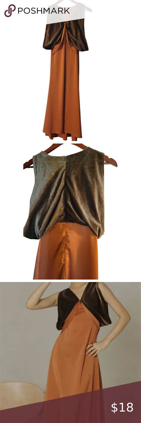 Burned Orange Midi Dress Orange Midi Dress Midi Dress Dress