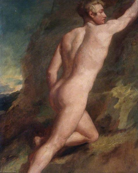 Grabados De Calidad Del Museo Male Nude Study De William Etty