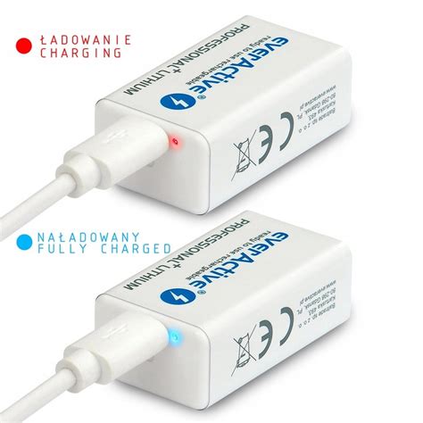 Akumulator 9V 500 mAh USB-C - Innomed