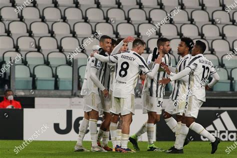 7 Cristiano Ronaldo Juventus Fc Celebrates Editorial Stock Photo ...