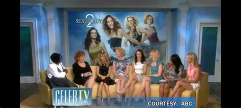 Vidéo Les stars de Sex The City invitées de l émission The View Purepeople