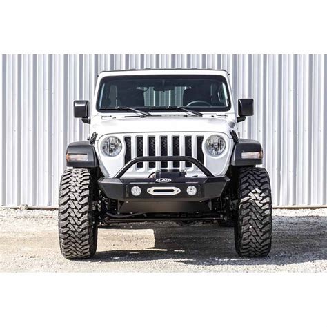 LOD Offroad JFB1830 Signature Shorty Winch Front Bumper For Jeep