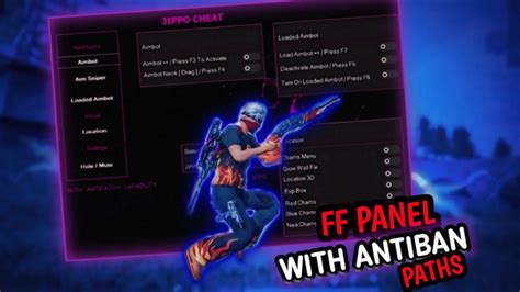 New Pc Panel For Free Aimbot Free Fire Sniper Aimbot Antiban