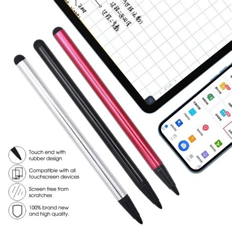 Dual Purpose Stylus Pen For Samsung Galaxy Tab S9 Fe Plus 12 4 2023