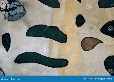 Ornament Fragment Hot Batik Background Texture Stock Photo Image Of Textile Abstract