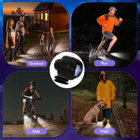 2pcs Waterproof Crocs Headlights Barecrate