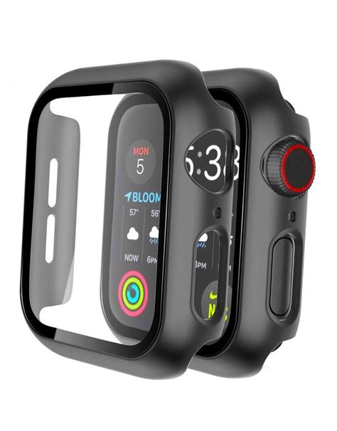 Защитный пластиковый чехол (кейс) Apple Watch Series 7 8 (Эпл Вотч) 45 ...