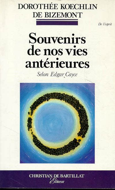 Souvenirs de nos vies antérieures EAN ANCIENNE EDITION MAJ MASSE