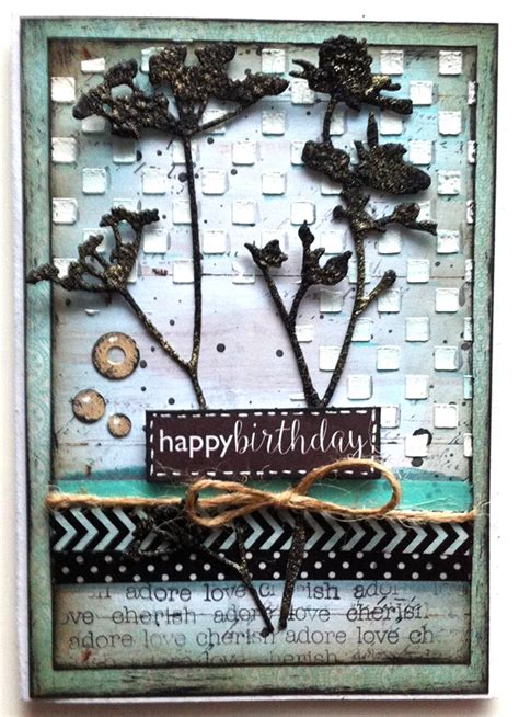 Pattern Paper Card With Video Tutorial Made By Sannie