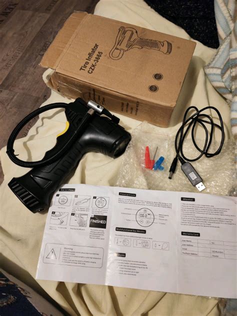 Tire Inflator CZK-3665/Digital Usb Rechargeable | in Tilehurst ...