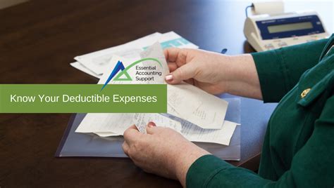deductible expenses essential accounting support