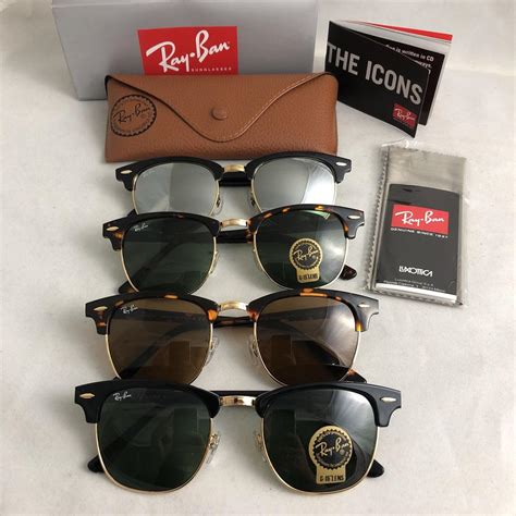 แว่นกันแดด Ray Ban Clubmaster Ennxo