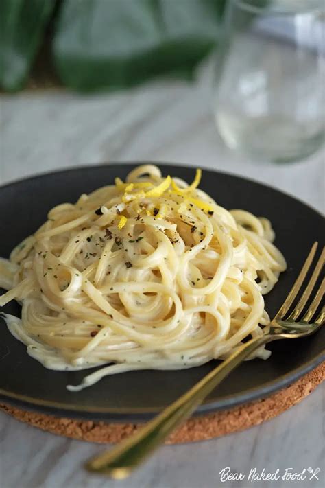 Lemon Cream Pasta Bear Naked Food