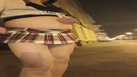 Sissy Mature CD Showing Off Outdoors At Night Almost Got Caught Shemale Porn XHamster