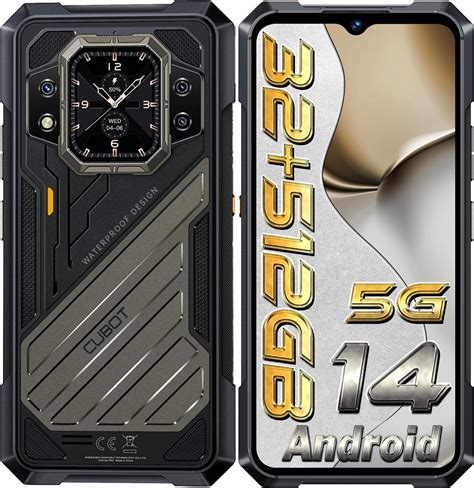 CUBOT King Kong X Rugged Smartphone 5G, 32GB+512GB/1TB, Android 14