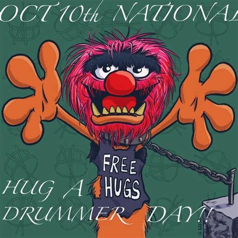 Its National Hug A Drummer Day Music Vault Academy
