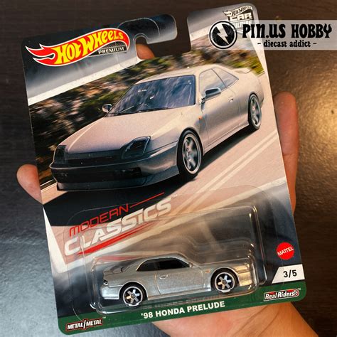 Jual HOT WHEELS PREMIUM 98 HONDA PRELUDE ABU GRAY SILVER MODERN CLASSICS ORIGINAL HOT WHEELS