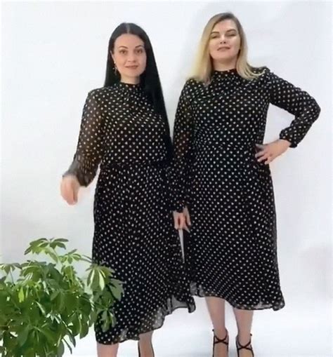 Russian Stylist Compares The Same Outfits In XS And XL Sizes (10 Pics ...
