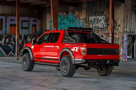 Shelbys Latest Ford F 150 Raptor Combines Baja Looks With 525 Hp Carscoops