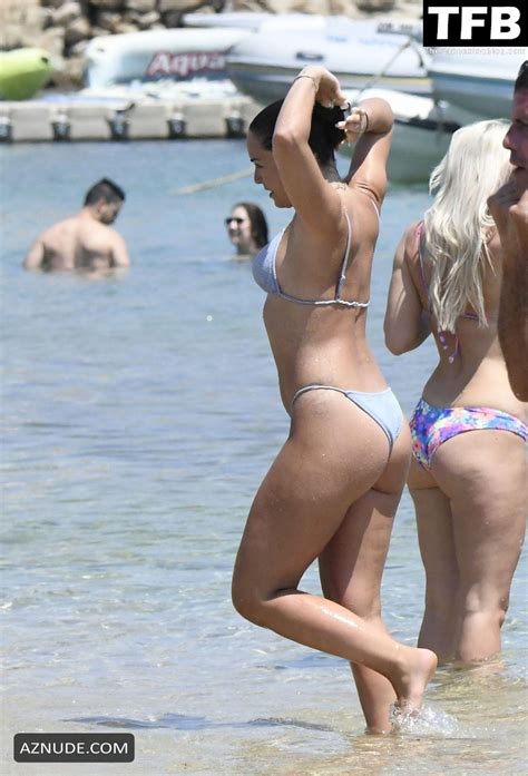 Olympia Valance Sexy Seen Flaunting Her Hot Bikini Body At The Beach In Mykonos Aznude