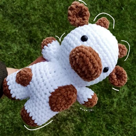 21 Adorable Crochet Cow Free Patterns Easy Little World Of Whimsy