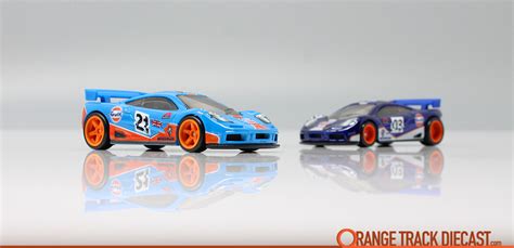 The Classy Mclaren F Gtr Returns To Hot Wheels Car Culture Wearing Gulf Racing Attire Again