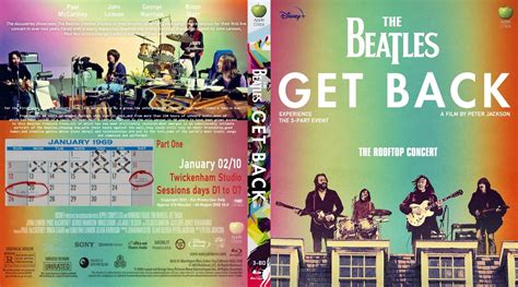 The Beatles Get Back Blu Ray Cover