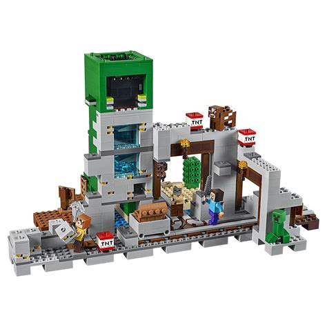 Конструктор LEGO Minecraft Шахта крипера - 21155 | детские игрушки с ...