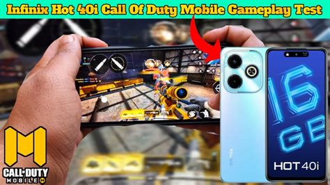 Infinix Hot I Call Of Duty Mobile Gameplay Test Infinix Hot I Cod Mobile Test Cod Mobile