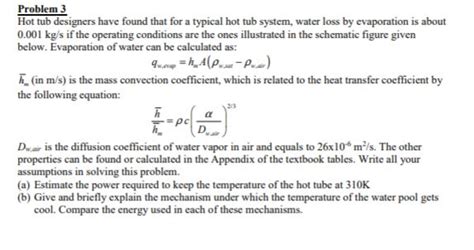 Problem 3 Hot Tub Designers Have Found That For A Chegg