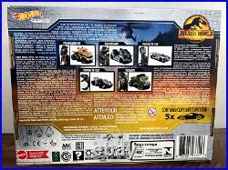 Car Track Set Hot Wheels Jurassic World Dominion Clash N Crash Track Set With Bonus Cars New