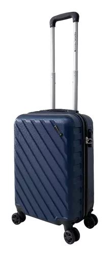 Valija Discovery Carry On Maleta Cabina Viaje R Gida Rueda Color Azul