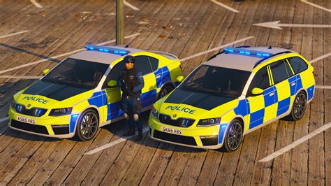 2014 Police Škoda Octavia VRS Pack - Gta5-Hub.com