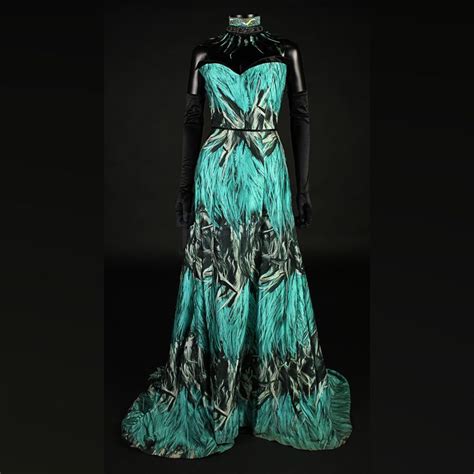 Lady Jayne Wetherby (Victoria Smurfit) Turquoise Ballroom Gown