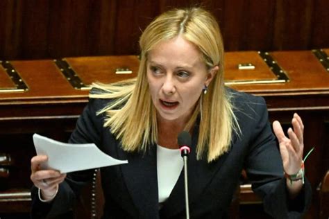 Italy: PM Meloni seeks to reassure in first speech as Italy PM - Newswire