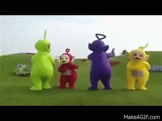 teletubbies dancing dessert on Make a GIF